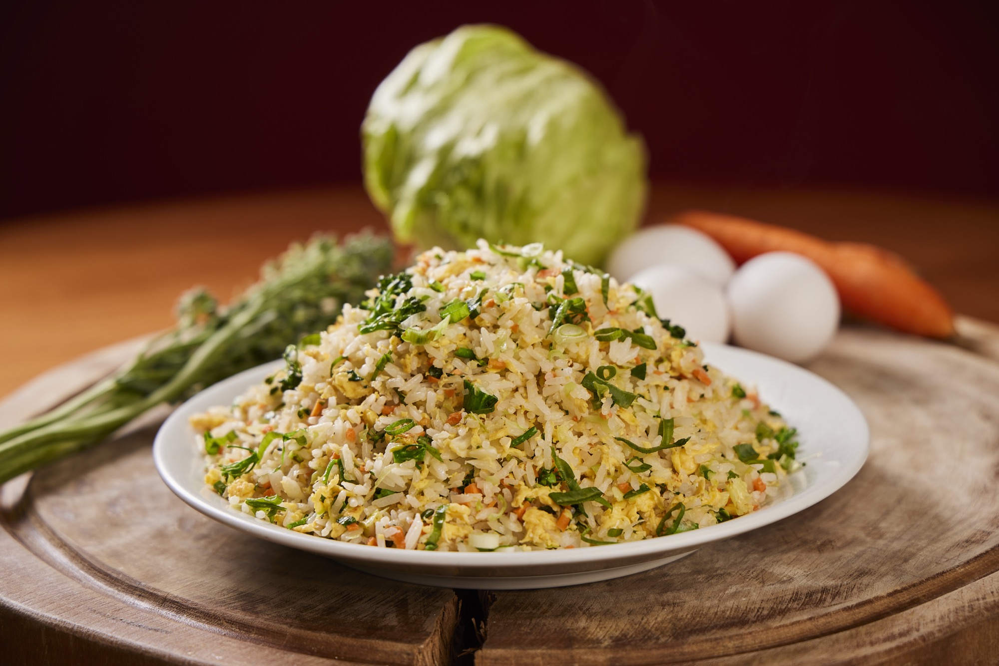 Arroz vegetariano