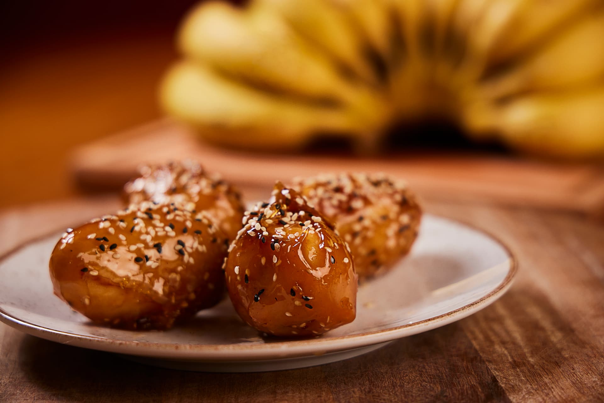 Banana caramelizada